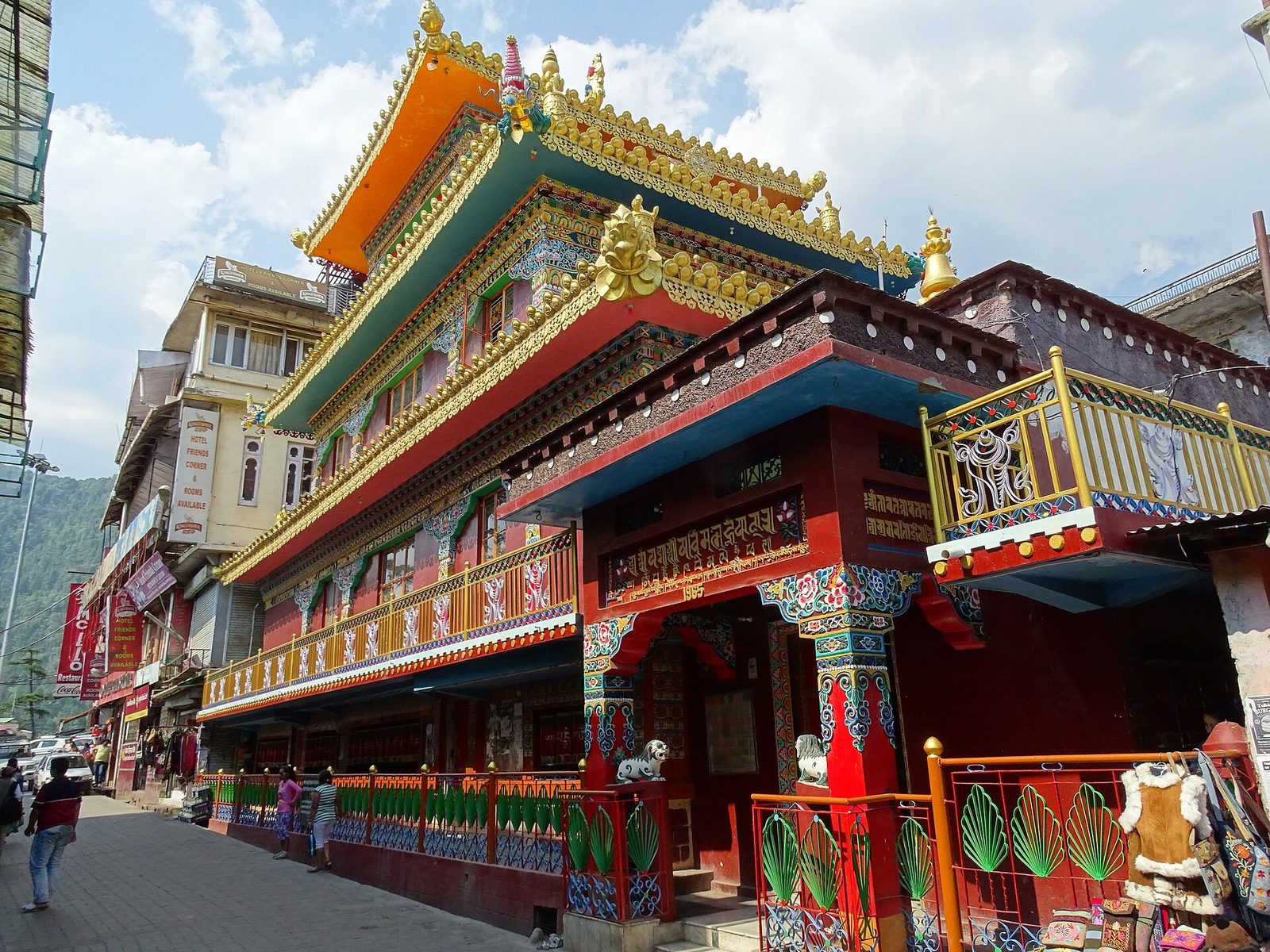 McLeod Ganj town above Dharamshala